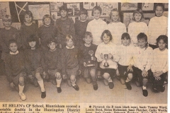 St Helen's School netball double (Elaine Gebbie) St Helen's School netball double (Elaine Gebbie)